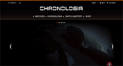 Desktop Screenshot of chronologia-watches.com